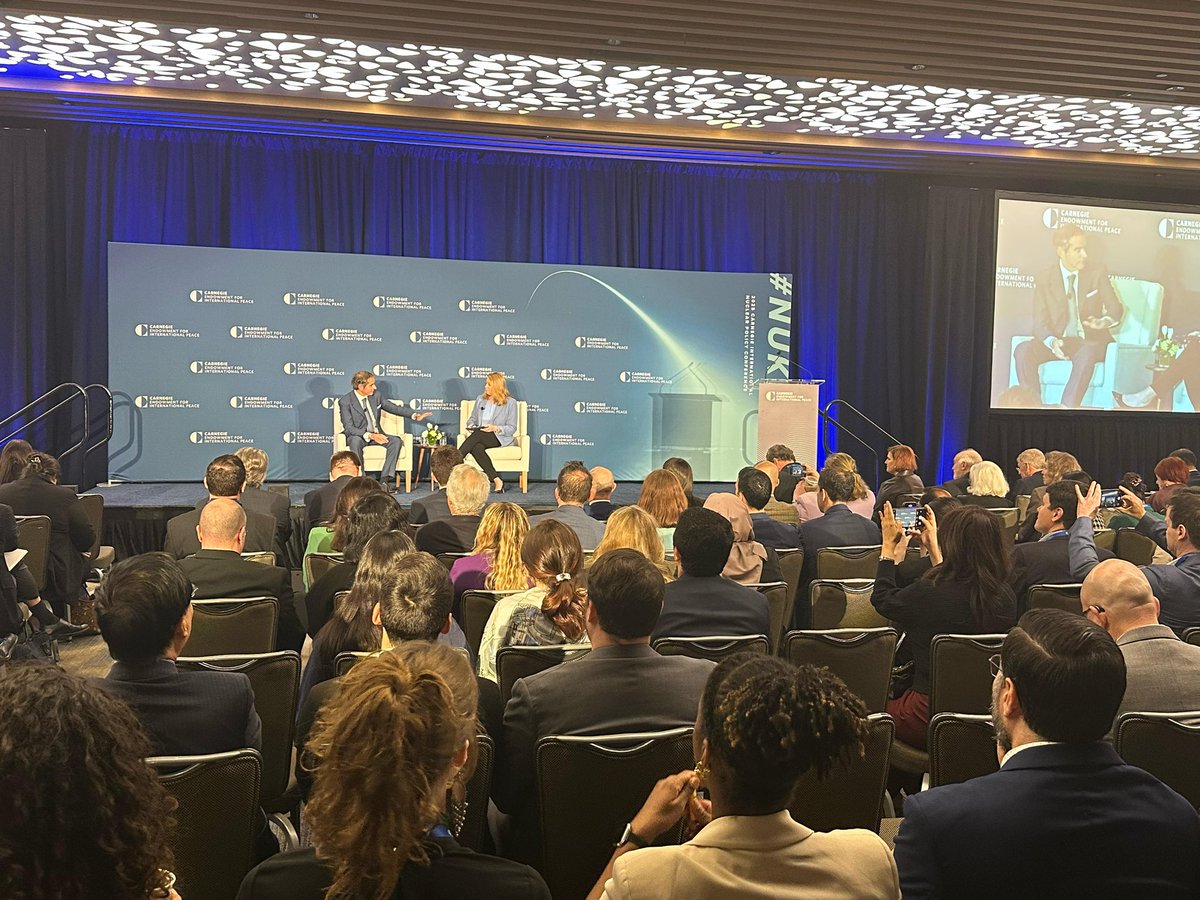 iaeaorg's tweet photo. IAEA DG @rafaelmgrossi met with senior U.S. officials in Washington, DC 🇺🇸 this week. He also discussed the financing of nuclear energy projects with @WorldBank President & @ADBPresident, and spoke at @CarnegieEndow’s #NUKECON and at @CFR_org. 🔗https://t.co/AIQ8TRtqR5 https://t.co/7TYlrwKkj9
