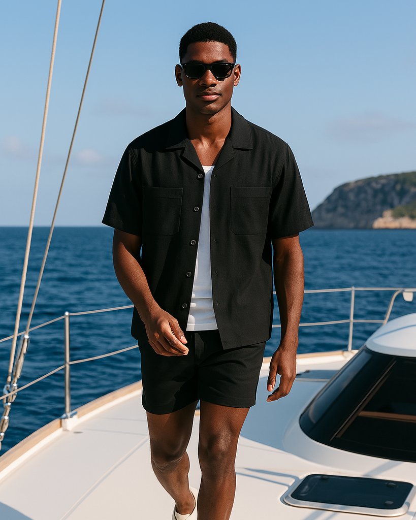 Religion_UK's tweet image. Summer mode activated. The Double Pocket Shirt is a holiday essential. Complete the look with our Elasticated Chino Short⁠
Shirt - rlgn.shop/uijij
Short - rlgn.shop/uijii
.⁠
#twopiece #coord #summeressentials #holidaystyle #holidayootd #mensstyle
