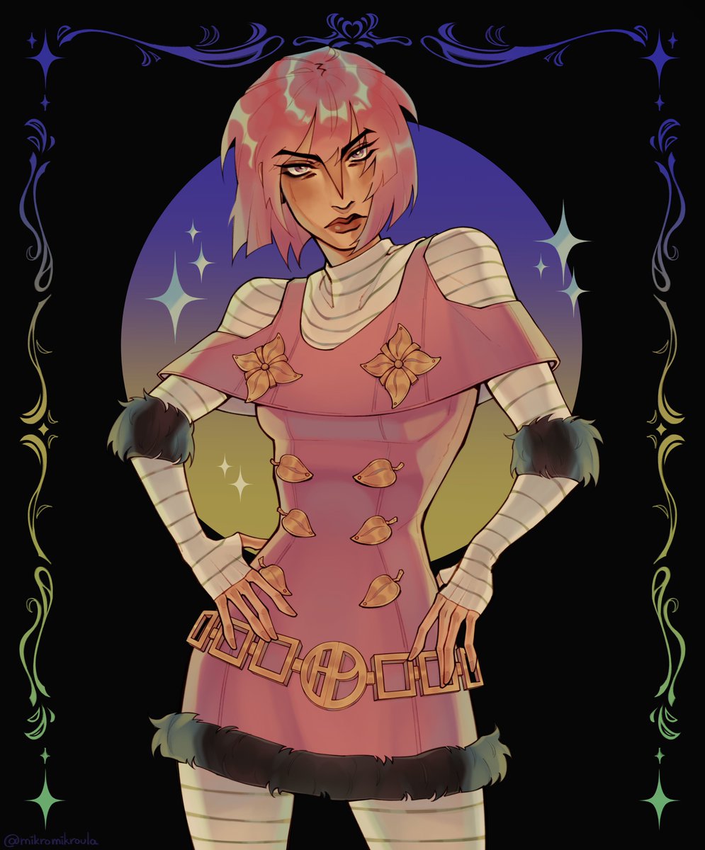 *the* pink girlie🌸
#jjbafanart #JJBA #sbr #steelballrun