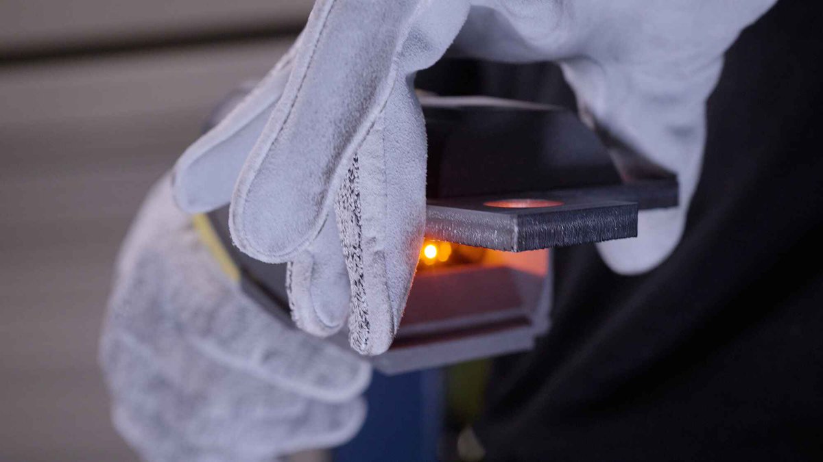 TRUMPF Inc. (@trumpfinc) on Twitter photo Introducing Cutting Assistant from TRUMPF! 💡 
The new Cutting Assistant uses AI to determine laser cutting parameters. Operators take a picture of the component's cut edge with a hand scanner which assesses edge quality. 
🔗 More in our press release: bit.ly/3ElHSy0 Introducing Cutting Assistant from TRUMPF! 💡 
The new Cutting Assistant uses AI to determine laser cutting parameters. Operators take a picture of the component's cut edge with a hand scanner which assesses edge quality. 
🔗 More in our press release: bit.ly/3ElHSy0