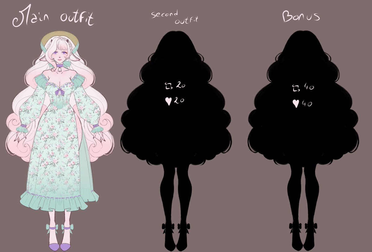 ShySheep_VT's tweet photo. Omg thanks you all 🥹🫶 here it’s my main outfit !

#VTuberUprising #VTuberDebut #ENVtuber #VtuberFR https://t.co/TtfeBvGAxg