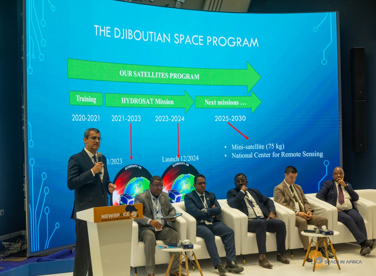 spaceinafrica1's tweet photo. Status Updates on African Space Agencies’ Activities - Cohort 5

Heads of African space agencies shared recent milestones, strategic priorities, and their vision for the continent’s space sector. . #newspaceafrica2025 https://t.co/BQv1UgaNQu