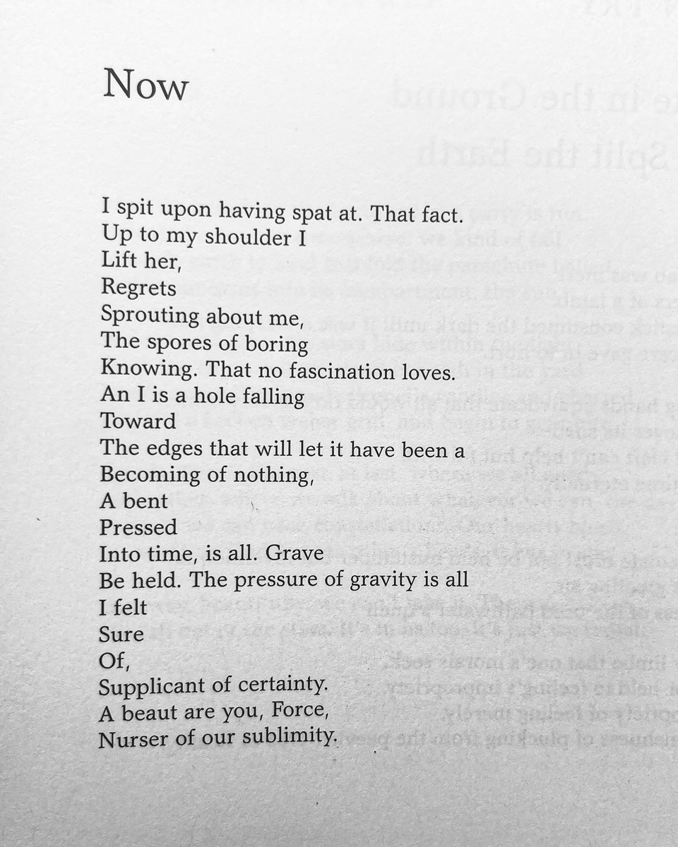 "Now" ... a poem by new_sinews contributor <a href="/privateverbs/">l🕳gan fry</a> in Volume 59 Number 1 of <a href="/DenverQuarterly/">Denver Quarterly</a>