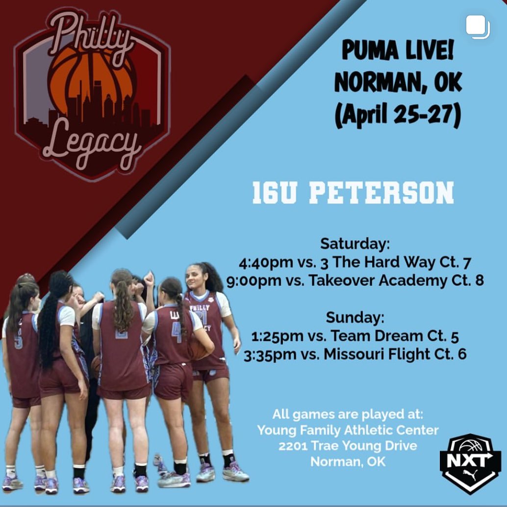 Excited to compete alongside my team this weekend in Oklahoma at the first live period event. Looking forward to representing and showcasing our hard work. Come check us out! #whatsyourlegacy @nxtprogirls