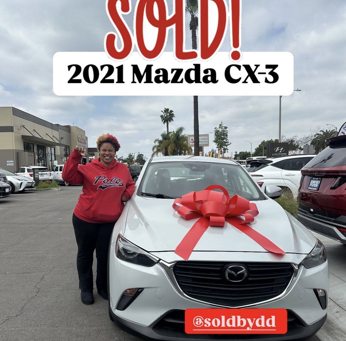 We put DREAMS into DRIVEWAYS! Thank you for choosing @downeyhyundai! 🙌🏽✨