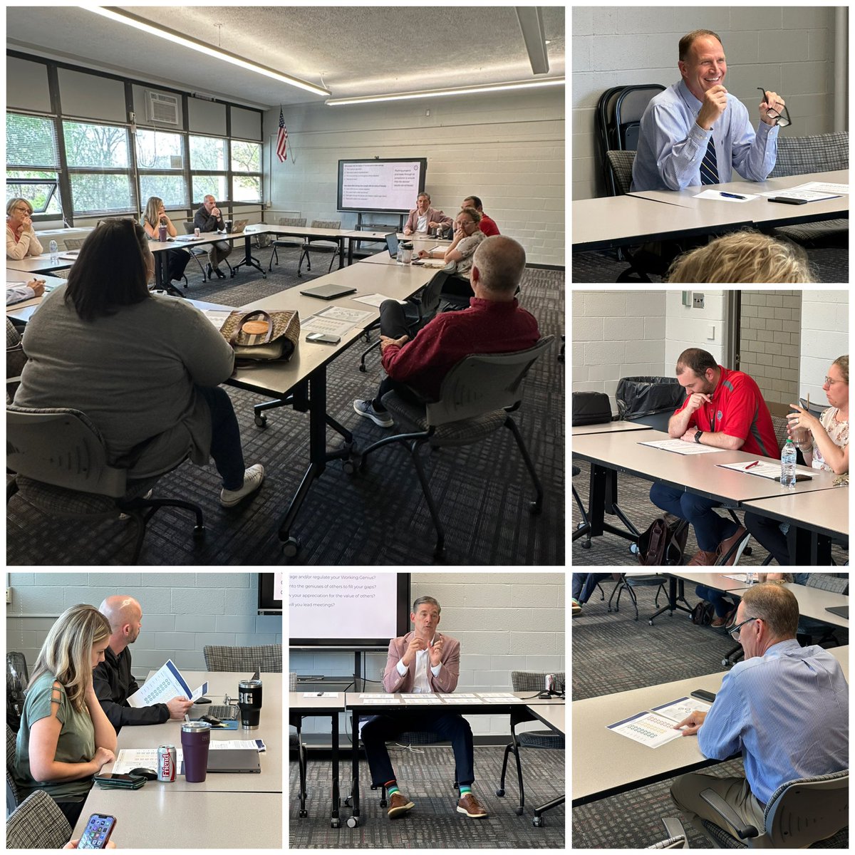 TBurton_Empower's tweet photo. Another amazing day working with the Reading Community City School Dictrict. Shout out to Dr. Damon Davis and his amazing team. #leadershipmatters #6types https://t.co/JFPN8XoZi0