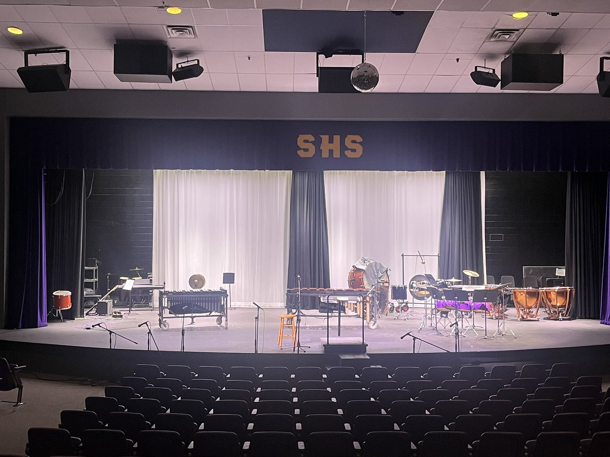 Smyrna High Band (@smyrnahighband) on Twitter photo The stage is set for the first night of our spring concert series. It starts tonight (Thursday April 24) and will feature the SHS Jazz Band and Percussion Ensemble. 7pm. Free admission. 🎶 🎷 🎺 🎹 🥁 🪘 🎶 <a href="/SmyrnaBulldog/">Smyrna Bulldog</a> #onlyoneshs The stage is set for the first night of our spring concert series. It starts tonight (Thursday April 24) and will feature the SHS Jazz Band and Percussion Ensemble. 7pm. Free admission. 🎶 🎷 🎺 🎹 🥁 🪘 🎶 <a href="/SmyrnaBulldog/">Smyrna Bulldog</a> #onlyoneshs