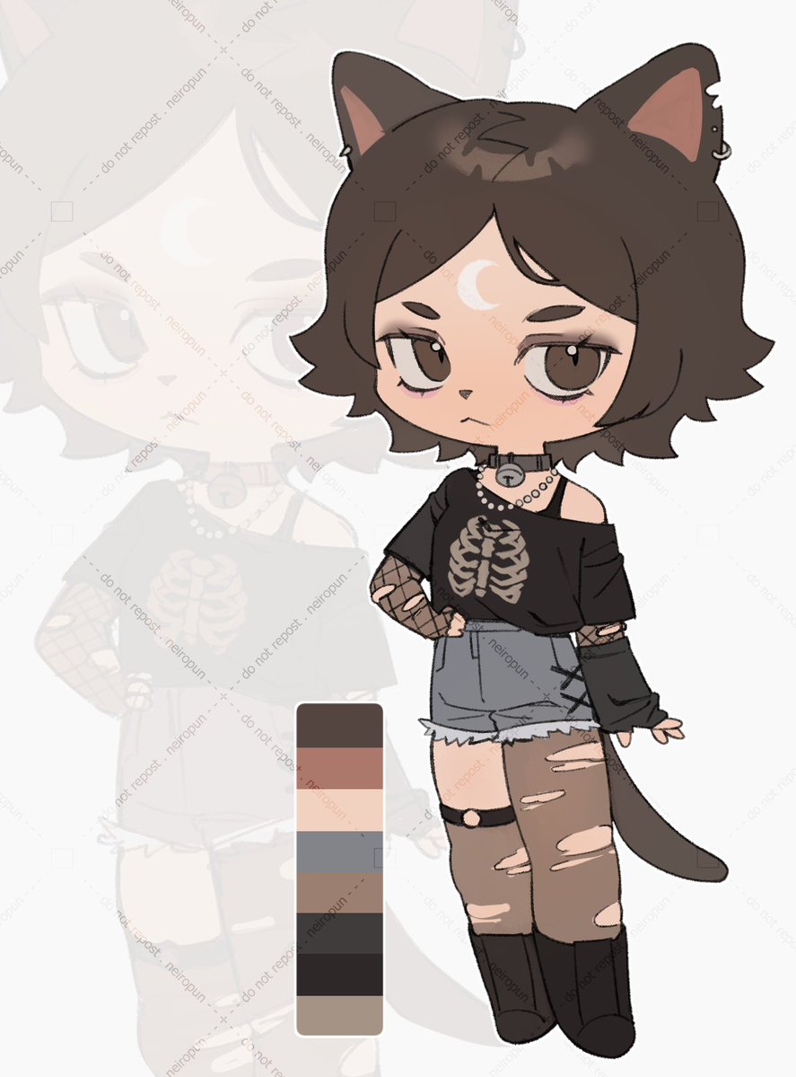 Un diseñito que estaré dando como Adopt! ⋆˙⟡
Estara disponible en VGen 💚