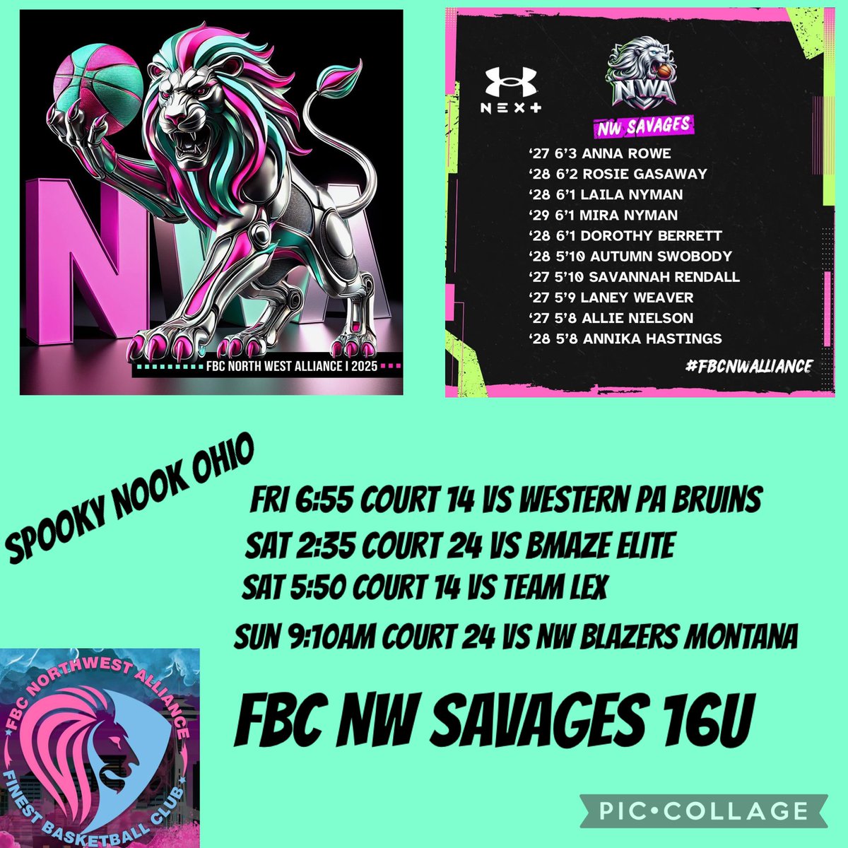 April 25th-27 Basketball Tournament in Ohio at Spooky Nook!