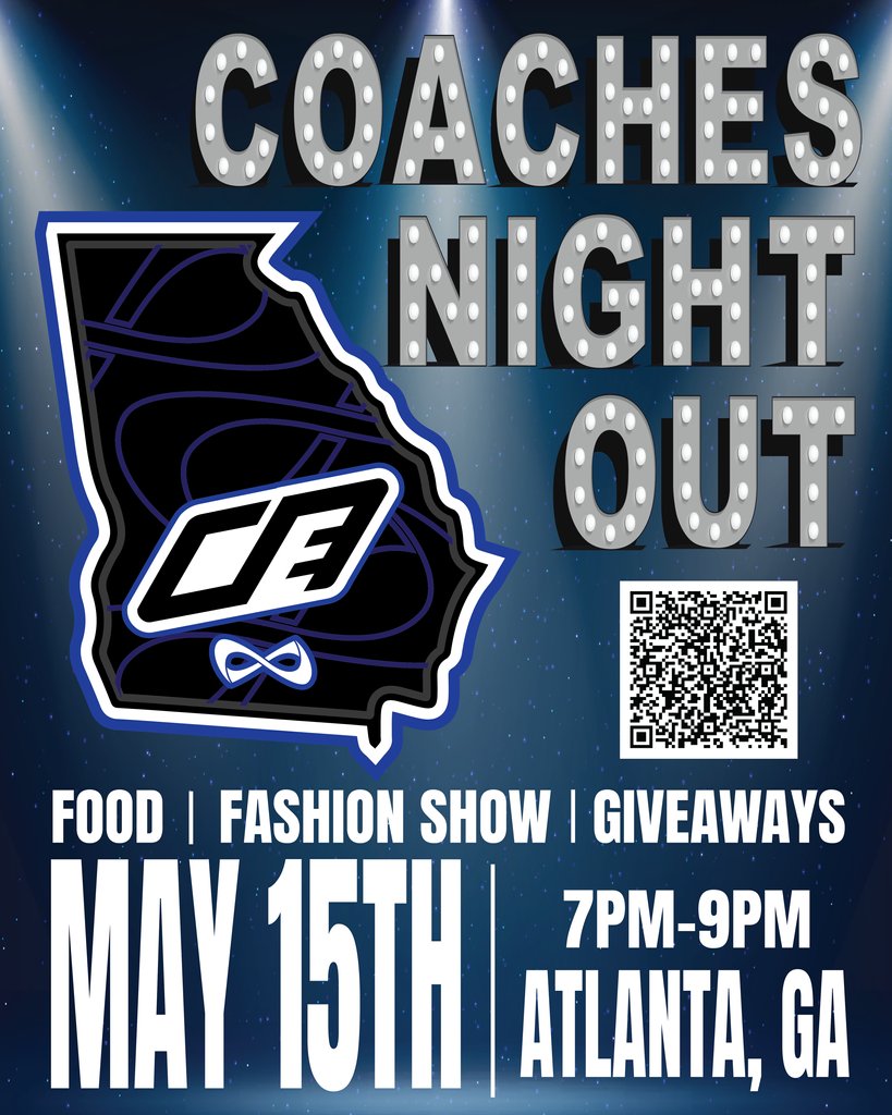 GEORGIA COACHES NIGHT OUT 🎉⁠
- Hosted by Nfinity Athletic⁠
- Thursday, May 15⁠
- 7–9 PM⁠
 📍Nfinity HQ (1440 Dutch Valley Place NE, Suite 2001 Atlanta, GA 30324)⁠

Calling all Georgia HS, MS, &amp; Rec Coaches — this night is for YOU!⁠
⁠
🔗 RSVP Now: forms.gle/Ys2T5sujBfXxKY…