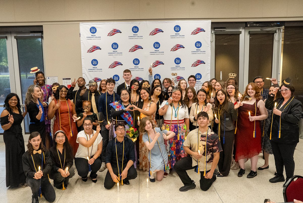 Mesa Community College (@mesacc) on Twitter photo We celebrated the induction of our outstanding students into <a href="/PHITHETAKAPPA/">Phi Theta Kappa Honor Society</a>, the honor society for two-year colleges. For more than 100 years, PTK has recognized and promoted academic achievement while helping students grow as leaders. Congratulations!
#Mesacc #MesaAZ #PTK We celebrated the induction of our outstanding students into <a href="/PHITHETAKAPPA/">Phi Theta Kappa Honor Society</a>, the honor society for two-year colleges. For more than 100 years, PTK has recognized and promoted academic achievement while helping students grow as leaders. Congratulations!
#Mesacc #MesaAZ #PTK