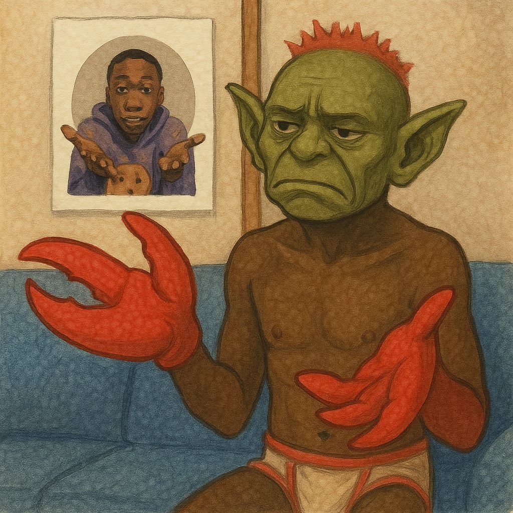 $NCM: proof that art, absurdity, and finance can mix.

TG - t.me/NakedCrabManETH

CA - 0x7771375412e929383DAb38C95409bD17cA6352e3

WEBSITE - nakedcrabman.vip