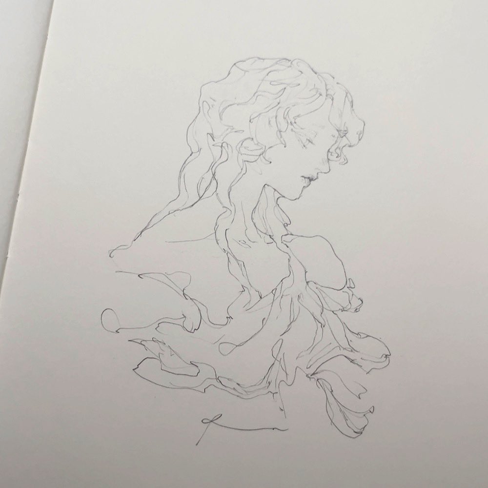 「」|涼のイラスト