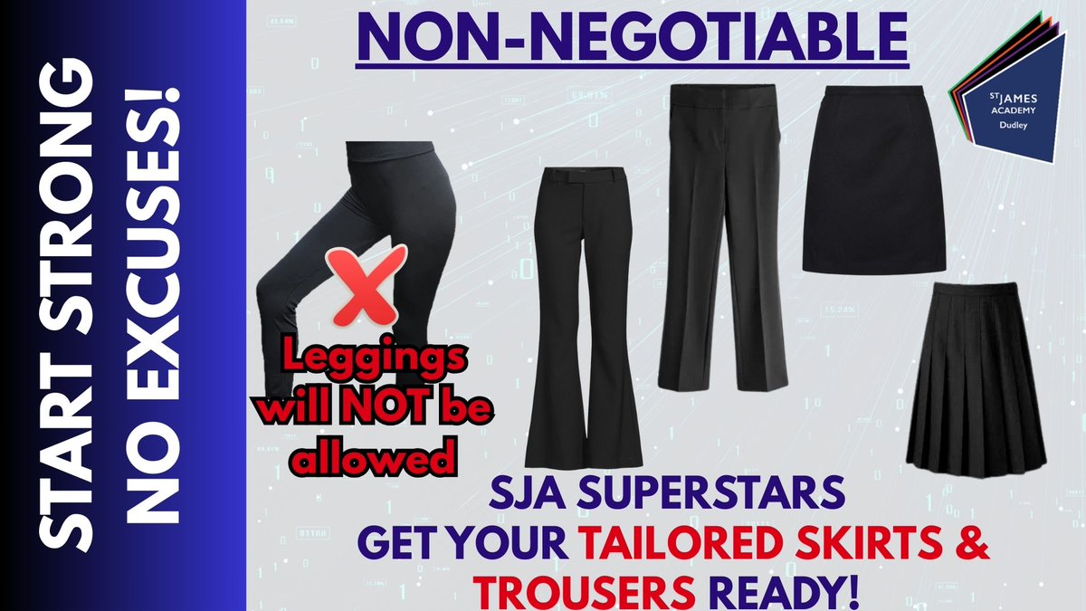 UNIFORM STANDARDS: As we return to school on the 28.4.25, let's get our tailored skirt and trousers ready. Start Strong....No Excuses!