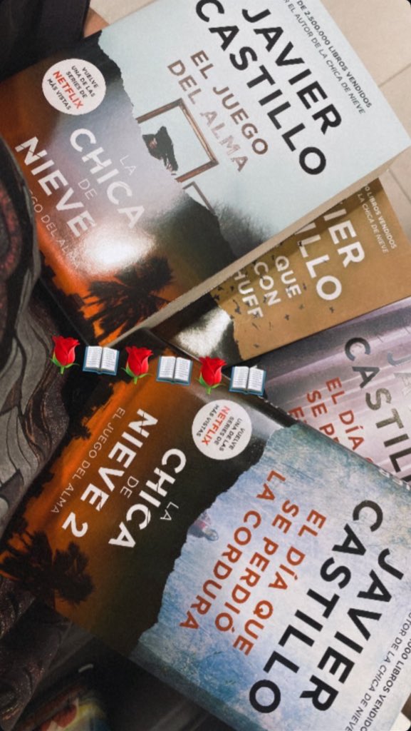 amanda 🌼 (@_mnd1441) on Twitter photo hoy quise darme un caprichito con la excusa de Sant Jordi 🌹📖🌹📖🌹📖 <a href="/JavierCordura/">Javier Castillo</a> 🤸🏼♀️maestro gracias! estaba deseando tenerlos hoy quise darme un caprichito con la excusa de Sant Jordi 🌹📖🌹📖🌹📖 <a href="/JavierCordura/">Javier Castillo</a> 🤸🏼♀️maestro gracias! estaba deseando tenerlos
