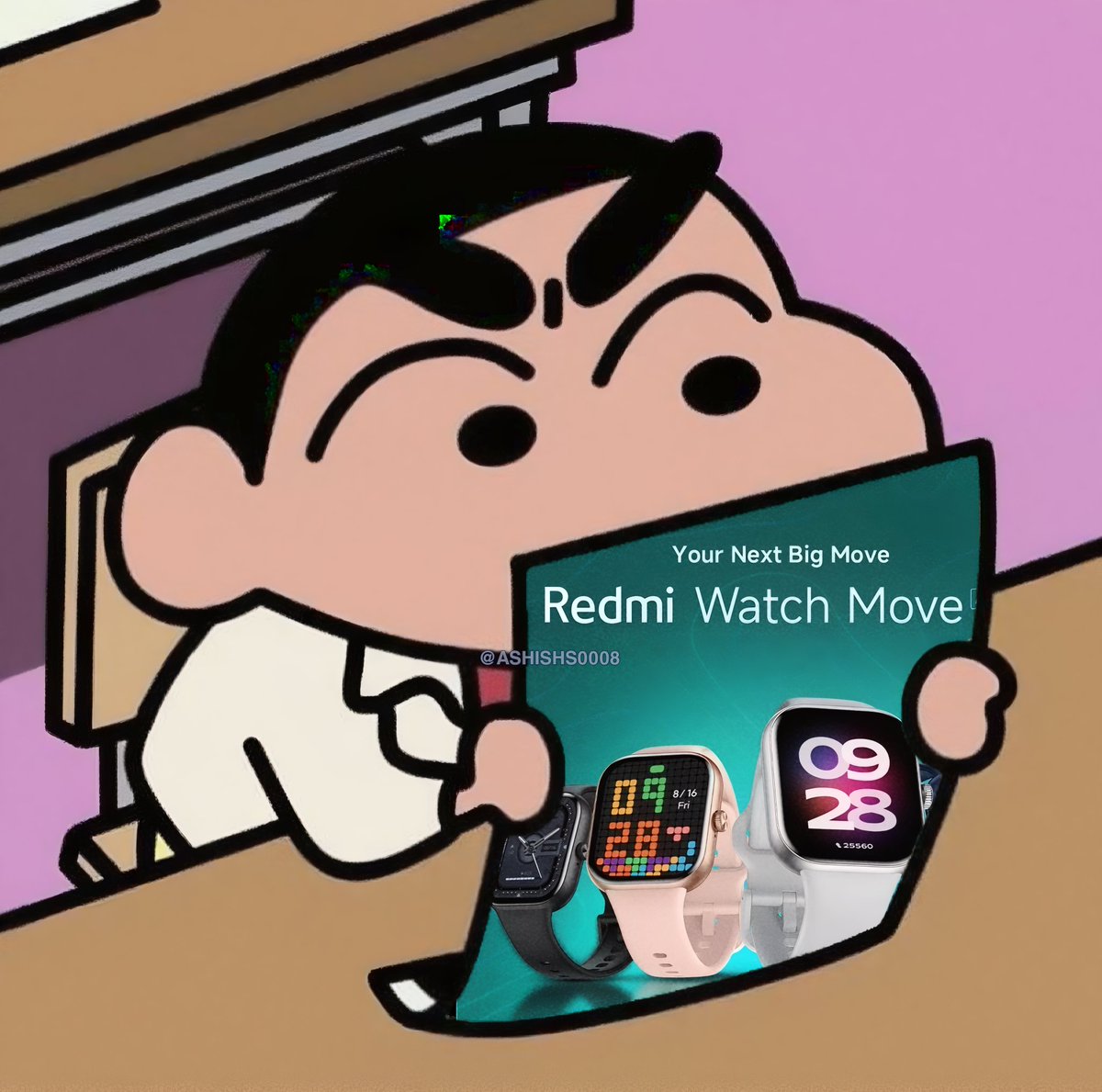 ashishs0008's tweet image. The #RedmiWatchMove is seriously impressive! 😍 

With an incredible 14-day battery life and that stunning AMOLED screen, it's a must-have!🔋

Just retweeted for a chance to win this awesome watch! ✨ 

Good luck, everyone! You all deserve it! 🎉

#YourNextMove @sandeep9sarma