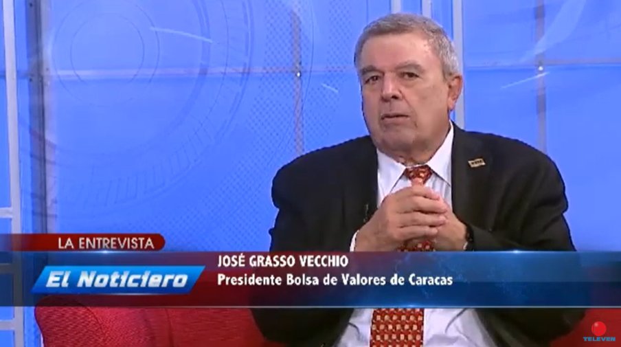 El presidente de la Bolsa de Valores de Caracas, <a href="/josegrasso/">Jose Grasso</a>, conversó con Carlos Fernández, en <a href="/El_Noticiero/">El Noticiero Televen</a>, de Televen, sobre las oportunidades que ofrece el mercado de valores de Venezuela

youtu.be/D48YNu0a01k?si…