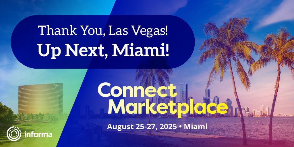 connectmeetings's tweet image. What happened in Vegas? Growth. Deals. Momentum. And we’re just getting started. 🔥
Join us in Miami for #ConnectMarketplace2025 bigger deals, bolder moves, + elite connections.
💥 You're gonna want to save your spot.
informaconnect.com/connect-market…