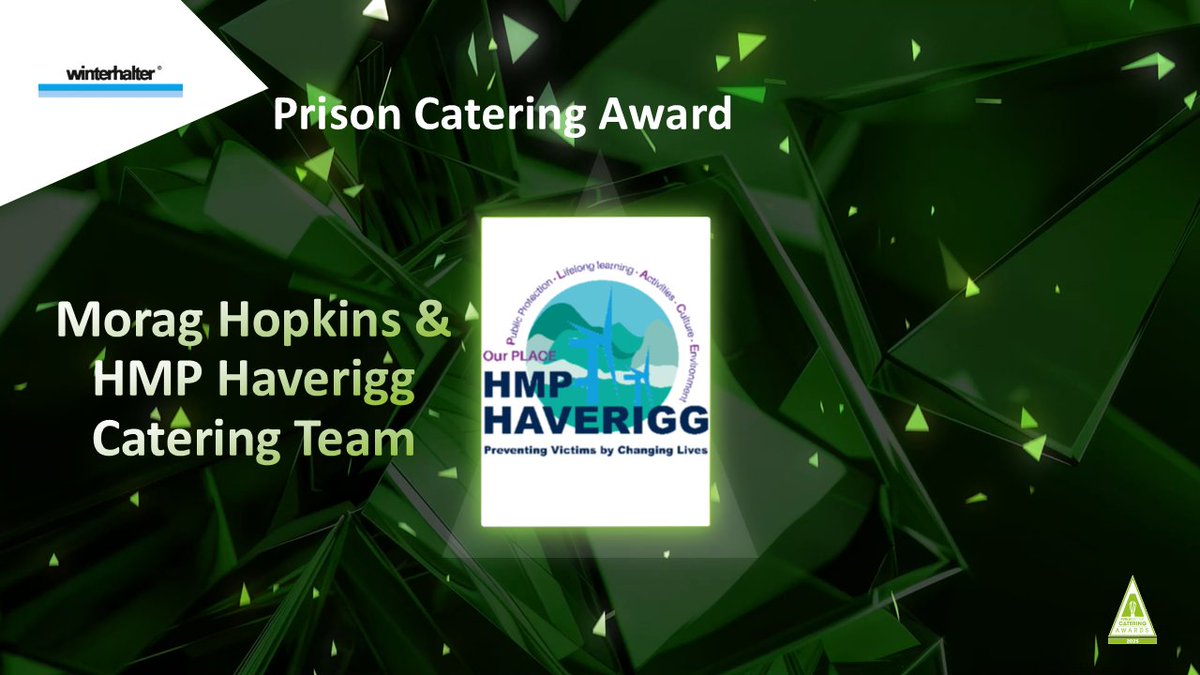 Public Sector Catering (@pscmagazine) on Twitter photo The first Public Sector Catering Award to be presented this evening is the Prison Catering Award sponsored by <a href="/WinterhalterUK/">Winterhalter</a>, the winner is Morag Hopkins & <a href="/HMPHaverigg/">HMP Haverigg</a> Catering Team - congratulations đď¸đ
#PSCAwards The first Public Sector Catering Award to be presented this evening is the Prison Catering Award sponsored by <a href="/WinterhalterUK/">Winterhalter</a>, the winner is Morag Hopkins & <a href="/HMPHaverigg/">HMP Haverigg</a> Catering Team - congratulations đď¸đ
#PSCAwards