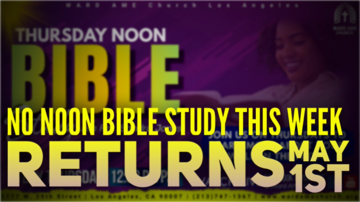 Ward African Methodist Episcopal Church tweet media