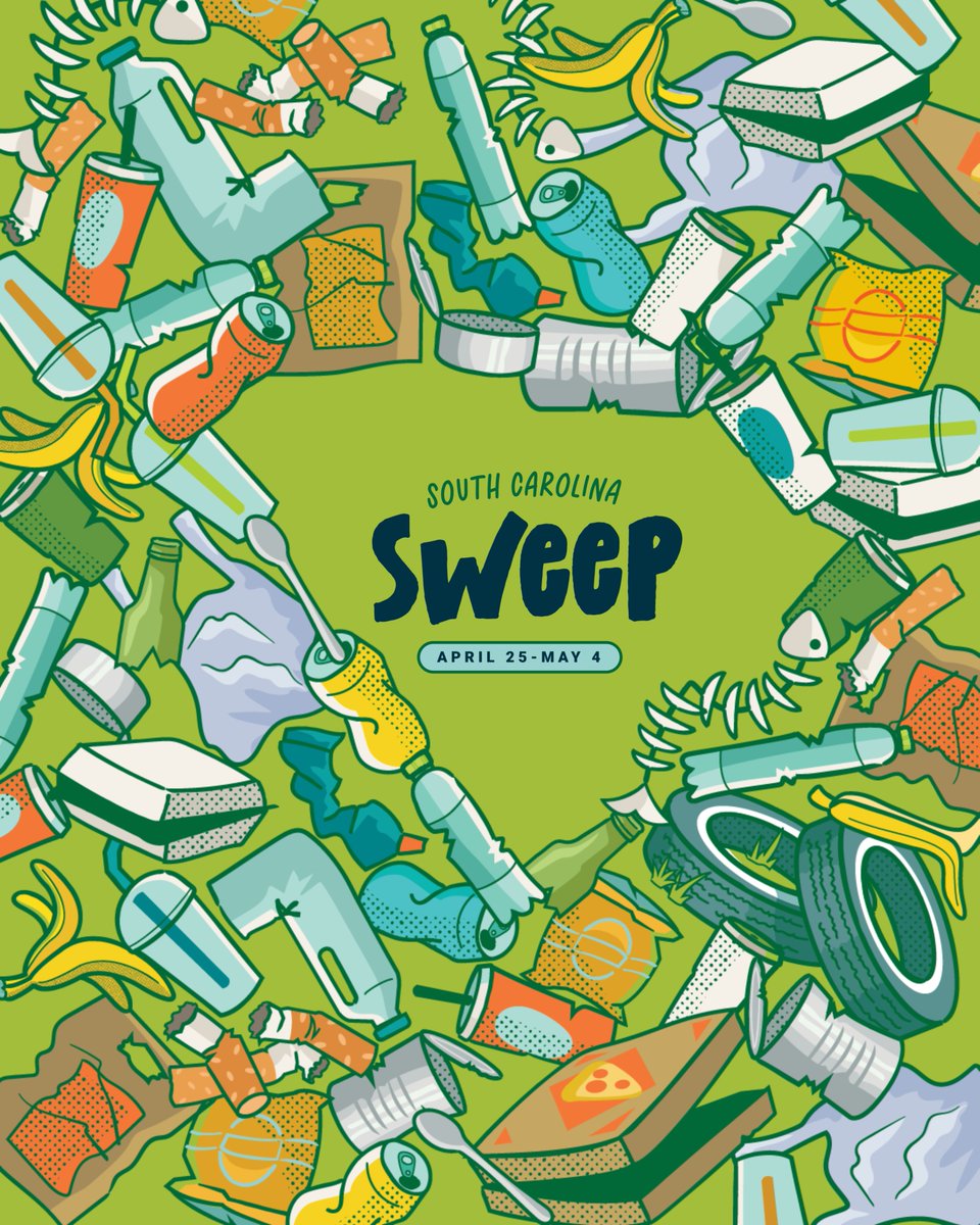 SC Department of Environmental Services (@sc_envservices) on Twitter photo It’s go-time! SCDES is a partner of the #SCSweep campaign, a statewide cleanup effort taking place between April 25 to May 4, organized by <a href="/PalmettoPride/">PalmettoPride</a>. There’s still time to take the PalmettoPledge to pick up even just one piece of litter.
More here: palmettopride.org/scsweep. It’s go-time! SCDES is a partner of the #SCSweep campaign, a statewide cleanup effort taking place between April 25 to May 4, organized by <a href="/PalmettoPride/">PalmettoPride</a>. There’s still time to take the PalmettoPledge to pick up even just one piece of litter.
More here: palmettopride.org/scsweep.