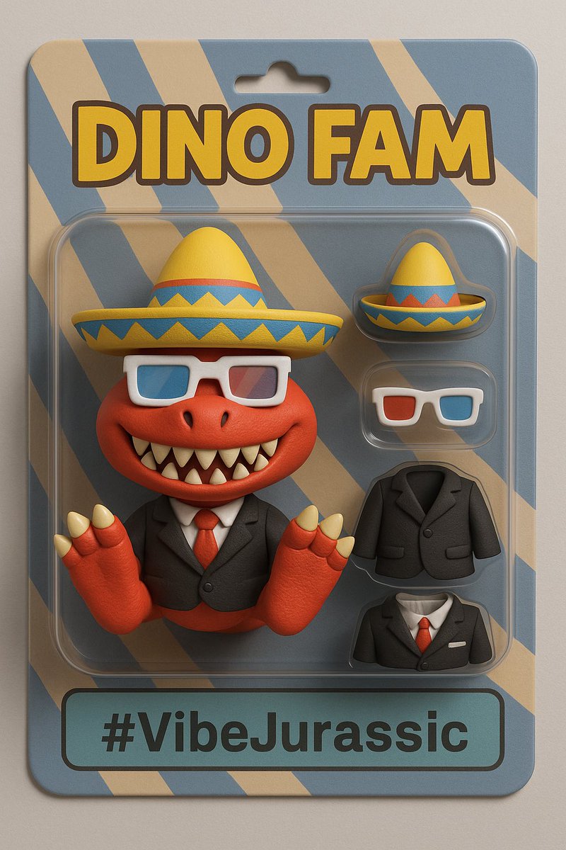 DinoFam is where it all started for me so many of the ppl i have had the pleasure of calling family has either come straight from the DinoFam or branched from
Communities outside Dino's but not Matter what this is and will always be home  

#VibeJurassic