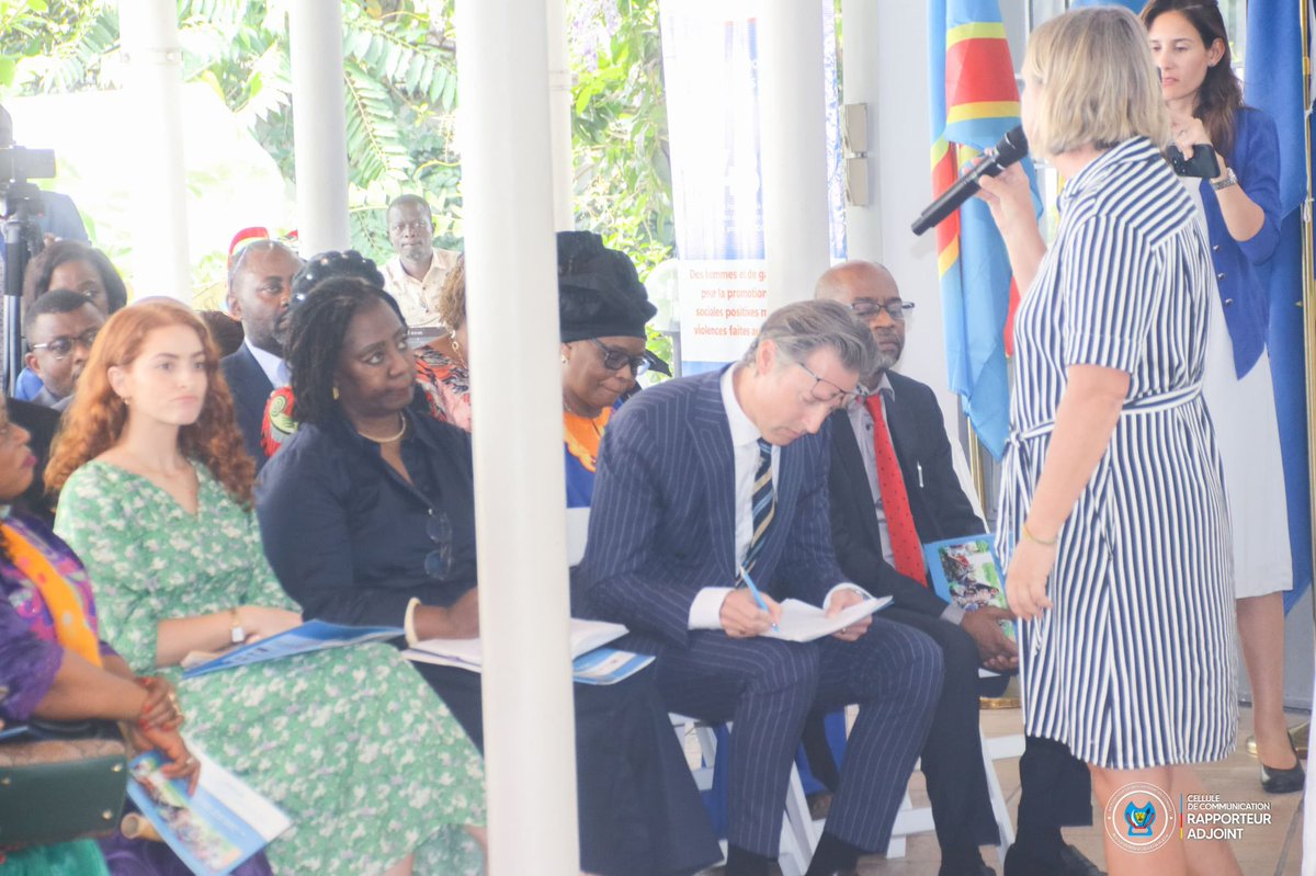 INAMIZI INFO (@espinainfo) on Twitter photo Ce jeudi 24 avril, à la résidence de l'ambassade de la Suède, il s'est tenu une table ronde sur la note stratégique de l'ONU Femmes/RDC. La Rapporteur adjoint de l’A.N, L’hon. <a href="/Inamizi2/">Dominique MUNONGO INAMIZI'</a>, y a pris part avec quelques autres personnalités. Ce jeudi 24 avril, à la résidence de l'ambassade de la Suède, il s'est tenu une table ronde sur la note stratégique de l'ONU Femmes/RDC. La Rapporteur adjoint de l’A.N, L’hon. <a href="/Inamizi2/">Dominique MUNONGO INAMIZI'</a>, y a pris part avec quelques autres personnalités.