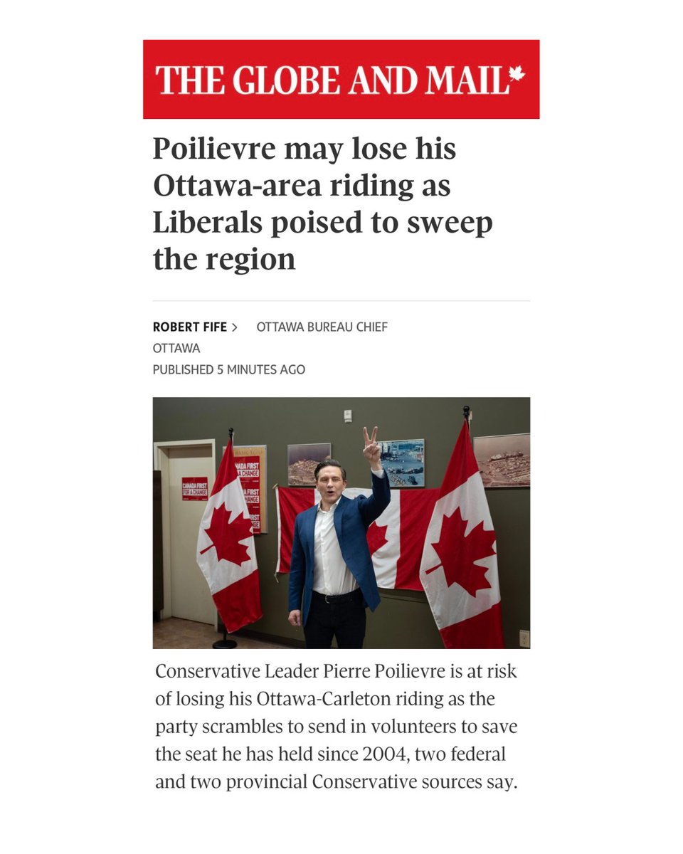 brucefanjoy's tweet image. Bruce can win this, but we need your help: Sign up to volunteer at the link in our bio. Together we can stop Pierre Poilievre and turn Carleton red.
#FanjoyVsPoilievre