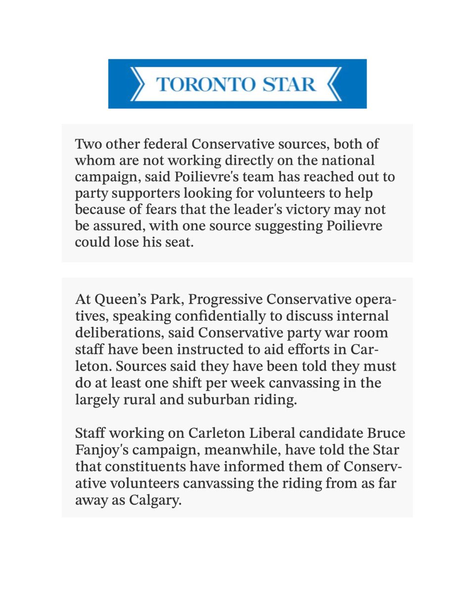 brucefanjoy's tweet image. Bruce can win this, but we need your help: Sign up to volunteer at the link in our bio. Together we can stop Pierre Poilievre and turn Carleton red.
#FanjoyVsPoilievre
