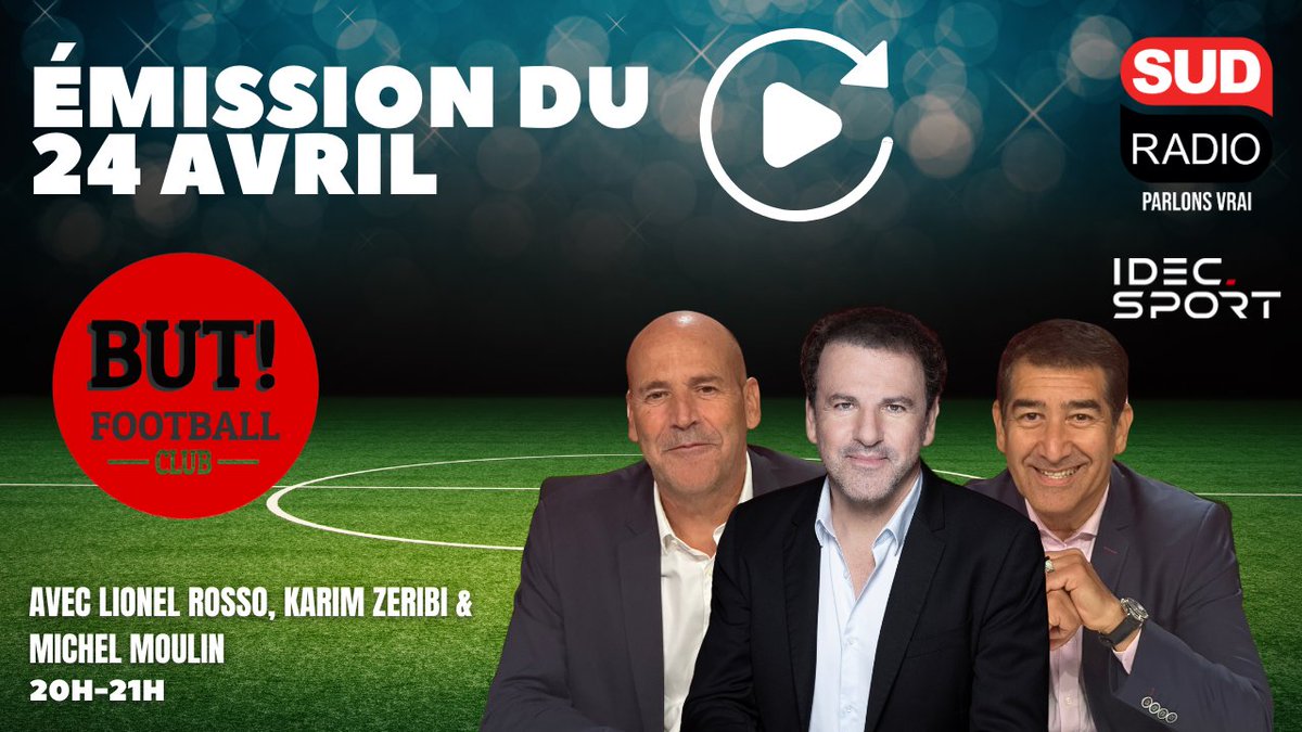 🔄 Retrouvez en replay #LeButFootballClub : Pourquoi les supporters de Ligue 1 sont devenus ultra violents ? #OM : une mise au vert hors de Marseille à cause de l’environnement?

Avec <a href="/lionelrosso/">Lionel Rosso</a>, <a href="/KarimZeribi/">Karim Zeribi</a> et <a href="/benjamindanet/">Benjamin Danet</a>.

🤝 En partenariat avec <a href="/idecsport/">IDEC SPORT</a> 

➡️