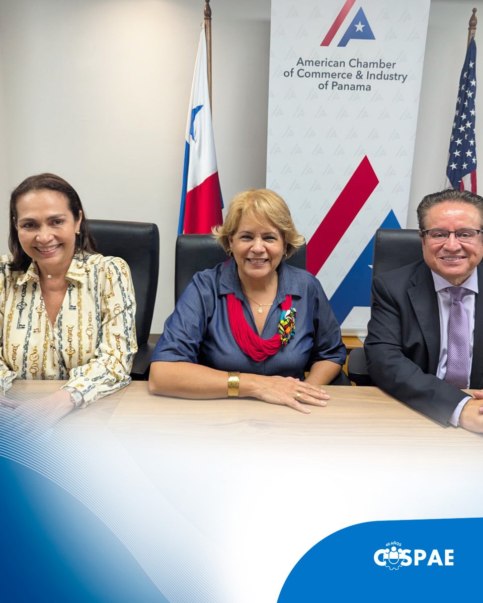 COSPAEpanama's tweet image. El Comité de Educación de @panamcham recibió a Carmen de Broce, presidenta de #CoSPAE, para hablar sobre #educacion y #EmpleabilidadJuvenil. Un valioso espacio para compartir ideas y buscar soluciones que abran oportunidades a nuestra juventud.
#AliadosPorLaJuventud #Panama