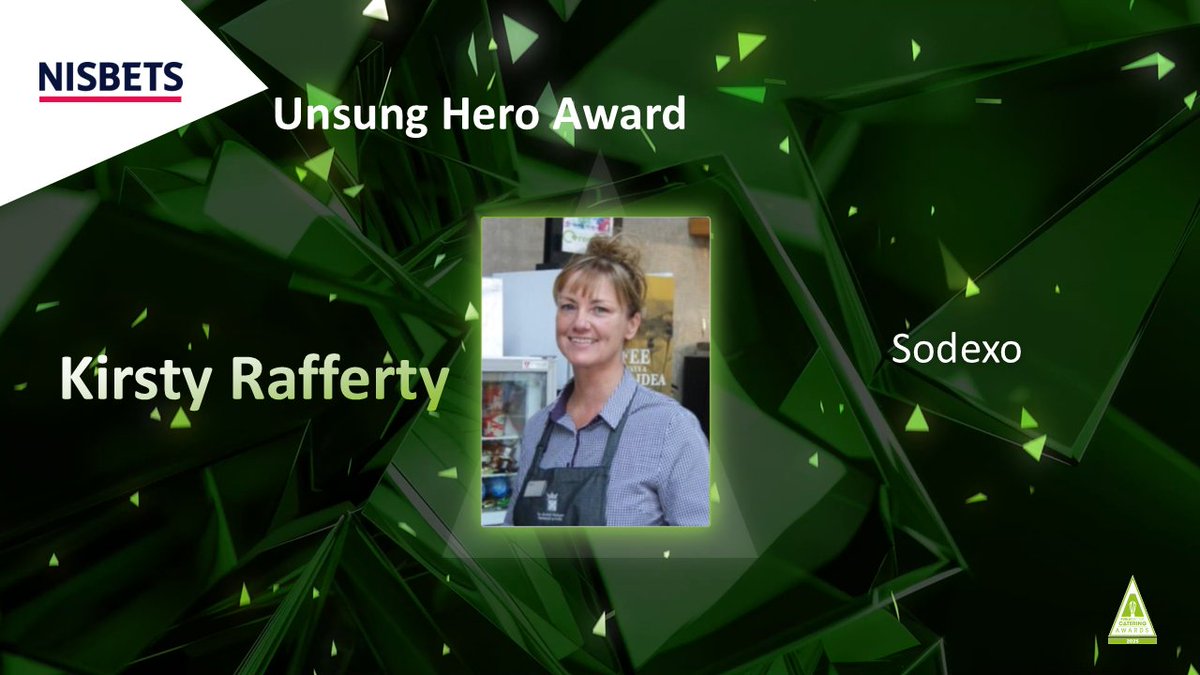 The Unsung Hero Award recognises those that go beyond the norm to support their customers, colleagues or the wider community in exceptional ways.

This year's winner is Kirsty Rafferty, <a href="/SodexoUK_IRE/">Sodexo UK & Ireland</a> - congratulations Kirsty 🥂

With thanks to #PSCAwards sponsor <a href="/Nisbets/">Nisbets</a> 🙏