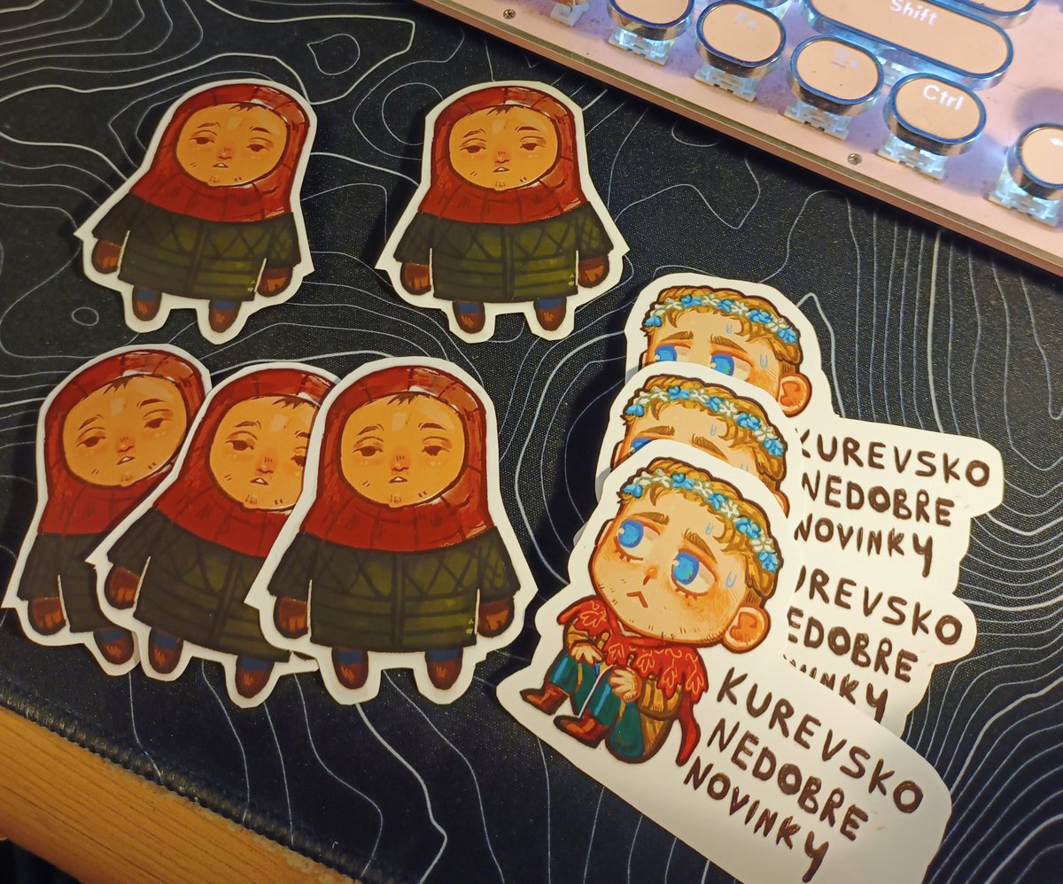 I can't believe that my first contribution to this fandom was making those stupid ass stickers.

#KingdomComeDeliverance2 #KingdomComeDeliverance #henryofskalitz #hanscapon #janptacek #stickers #kcd #henryisathumb #kurevskonedonrenovinky