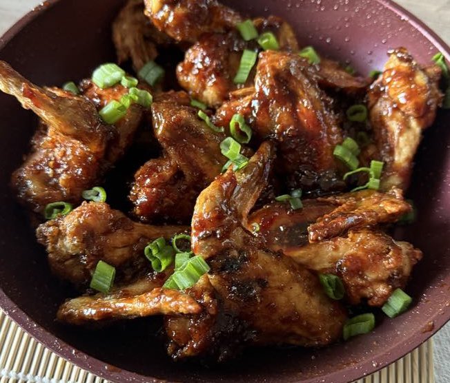 honey garlic chicken wings for my bf