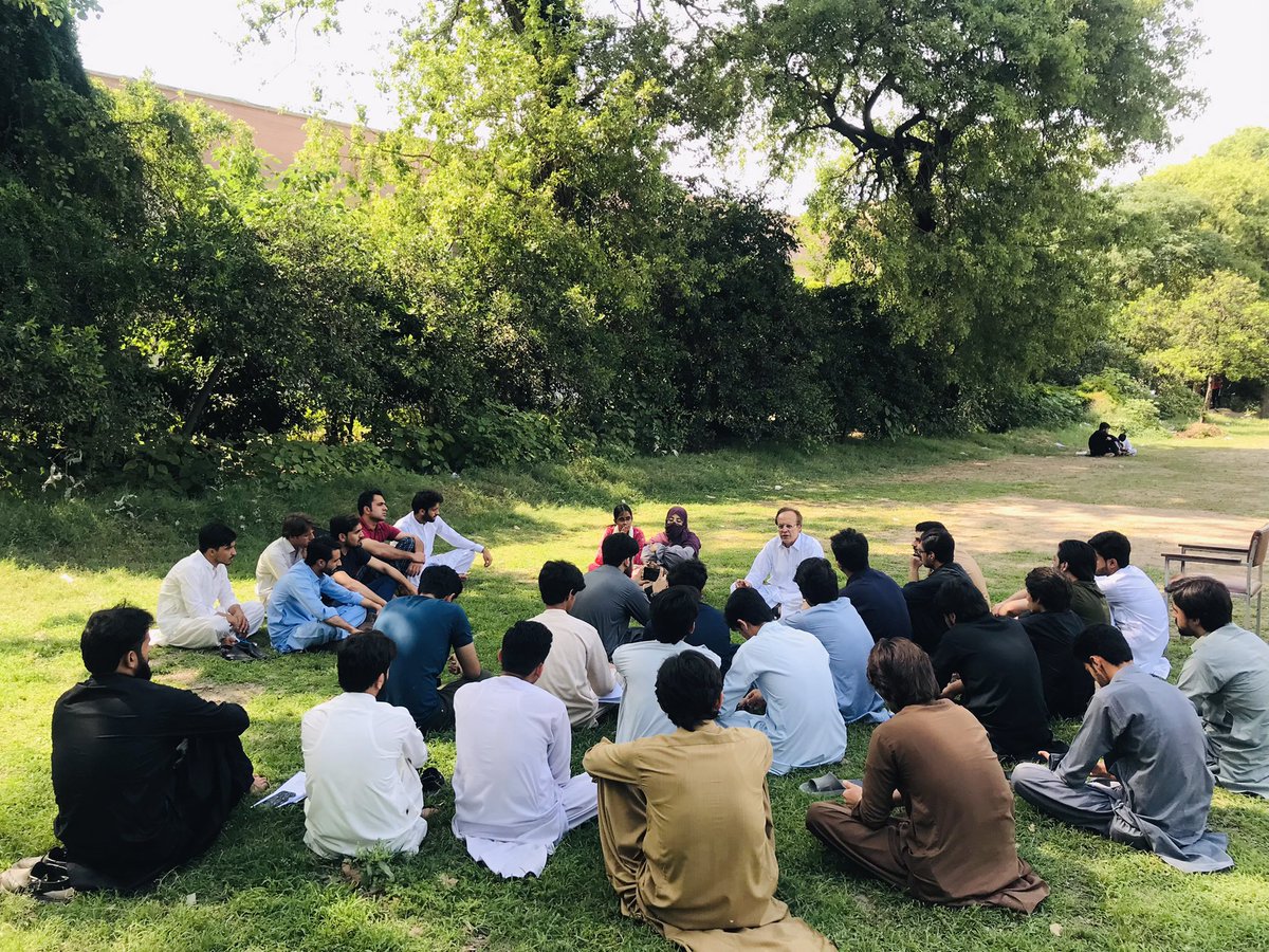 PrSF_Peshawar's tweet photo. Glimpses from today's circle “Decolonizing the University” https://t.co/p1v4lNok8Q