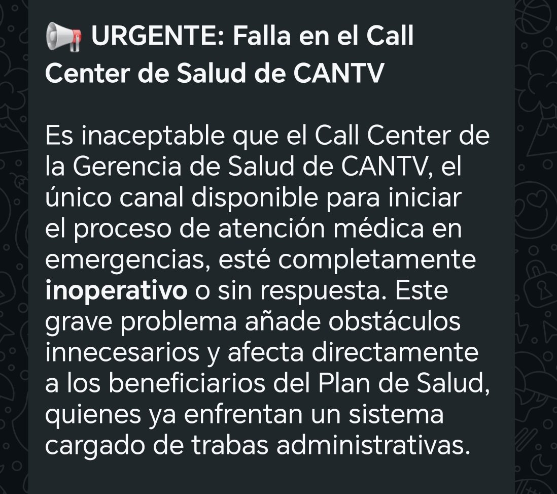 AjupstelTrujillo hace un llamado a #Cantv Que pasa con el servicio que presta el Call Center, nadie atiende, es de suma importancia la activación de este servicio.
<a href="/salaprensaCantv/">Cantv</a>