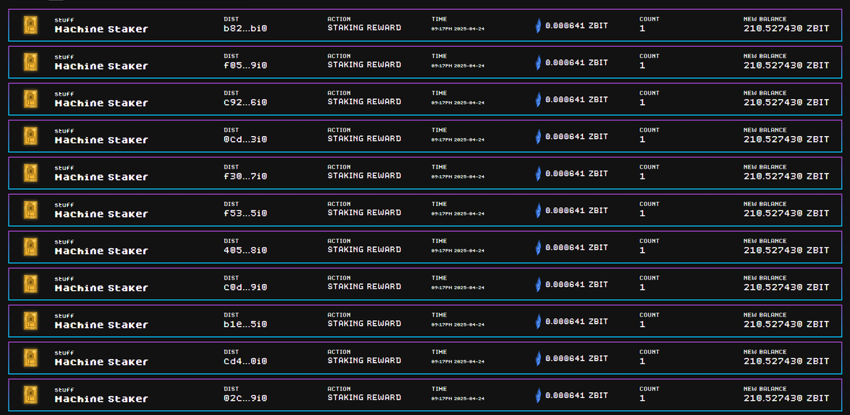 UFFIE (@nhkff) on Twitter photo one of my little pleasures in life:
logging on to pwer.xyz and watching my Machines print more $ZBIT rewards everyday
many thanks to <a href="/btcordinal/">BTC MACHINE</a> for being one of the very few teams that continuously provide value to their holders, one way or another, bear or bull one of my little pleasures in life:
logging on to pwer.xyz and watching my Machines print more $ZBIT rewards everyday
many thanks to <a href="/btcordinal/">BTC MACHINE</a> for being one of the very few teams that continuously provide value to their holders, one way or another, bear or bull