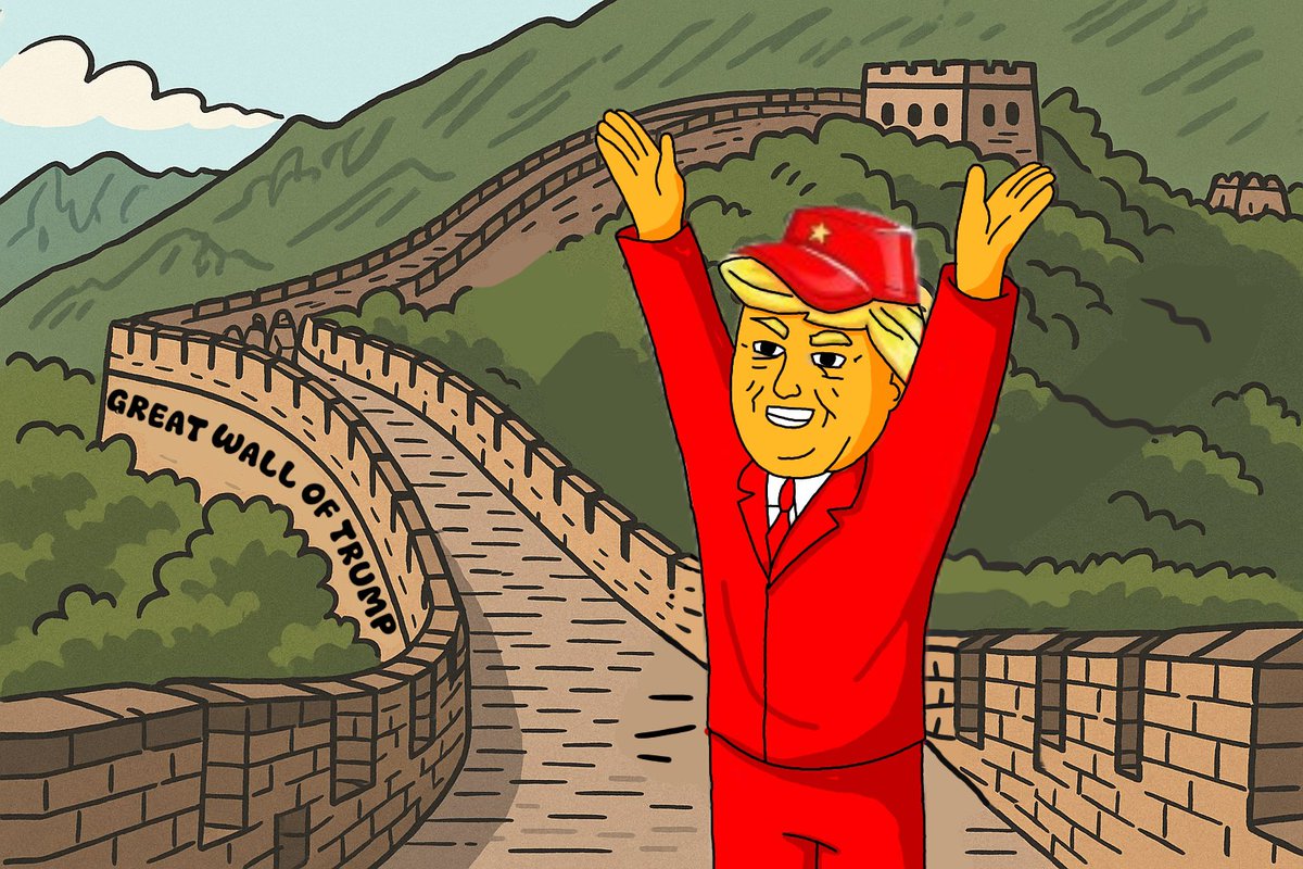 It is time for a change! GREAT WALL OF TRUMP it is!