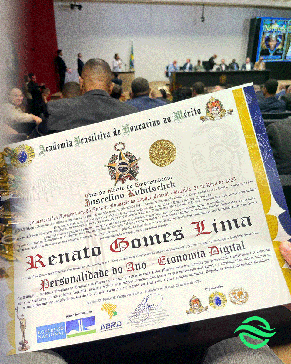 ondafinancebr's tweet photo. A Onda Finance teve hoje a honra de ser reconhecida como Personalidade do Ano no Empreendedorismo Digital, uma distinção que reflete nosso compromisso com a transformação da economia global por meio da inovação tecnológica e da excelência em soluções financeiras! https://t.co/aHtcdeNXPN