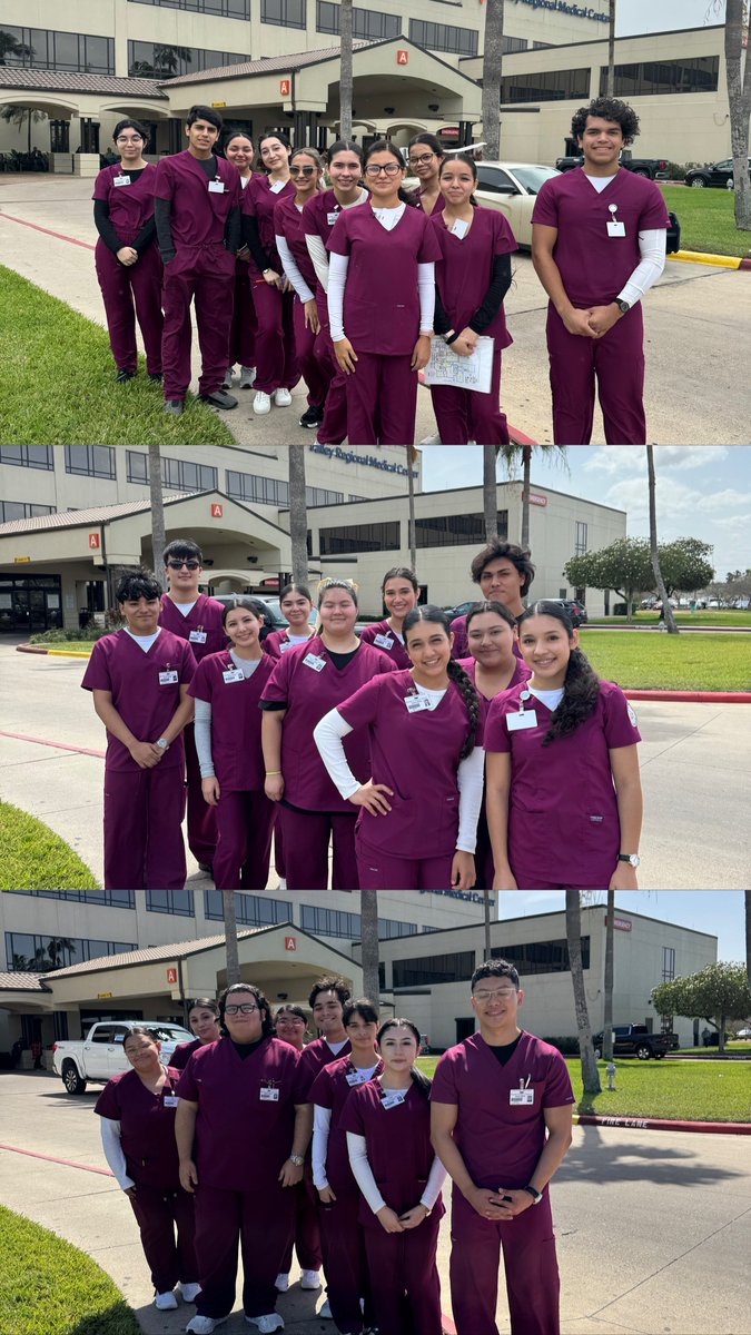 CTELFCISD's tweet image. 🚨 Exciting news from LFCISD!
The first cohort of our new Health Science Clinical class kicked off their rotations at Valley Regional Medical Center this month! 🏥🩺
Mrs. D. Navarrete's students are — #FutureHealthProfessionals getting #FutureReady!