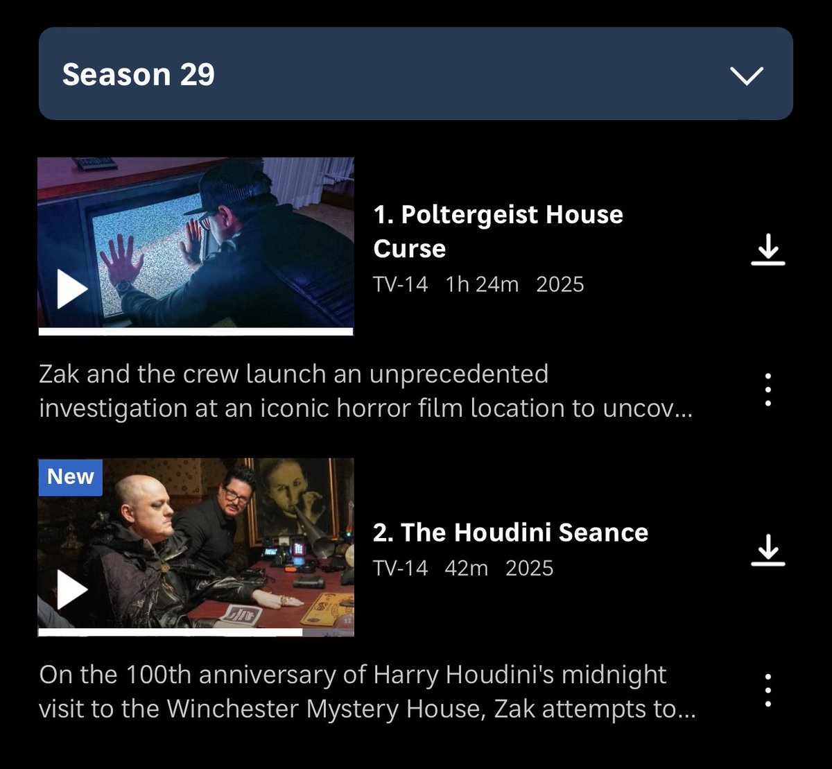 STREAM NOW on <a href="/discoveryplus/">discovery+</a> 

The Houdini Seance #GhostAdventures
