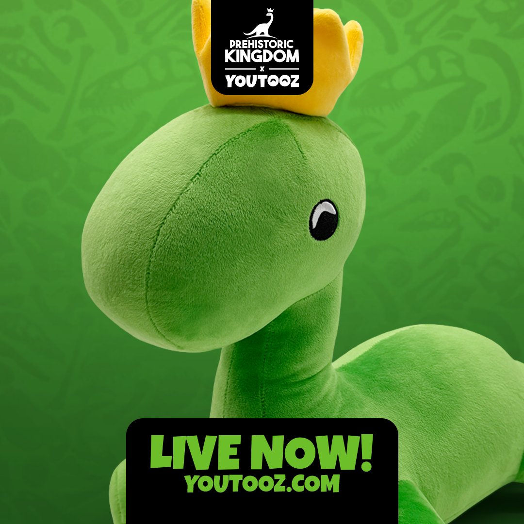 The <a href="/youtooz/">youtooz</a> Crowny plush is now available until May 8th! 👑🦕

It's a limited run, so be sure you don't miss out on this very special sauropod while orders are open. 

youtooz.com/products/crown…