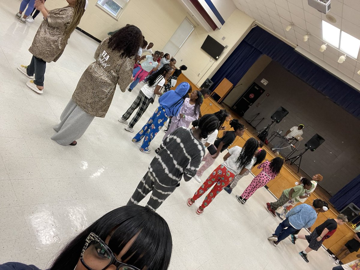 TeachSingleton's tweet photo. Happening Now‼️@Parklane_Eagles GMAS Rock-In &amp; Lock-In‼️We will NOT be here all night locked in, but we have our PJs on and will be rocking until 7:00 pm with different sessions, community supports, and cool jams to prep our students for GMAS! https://t.co/ijHf9VMt8k