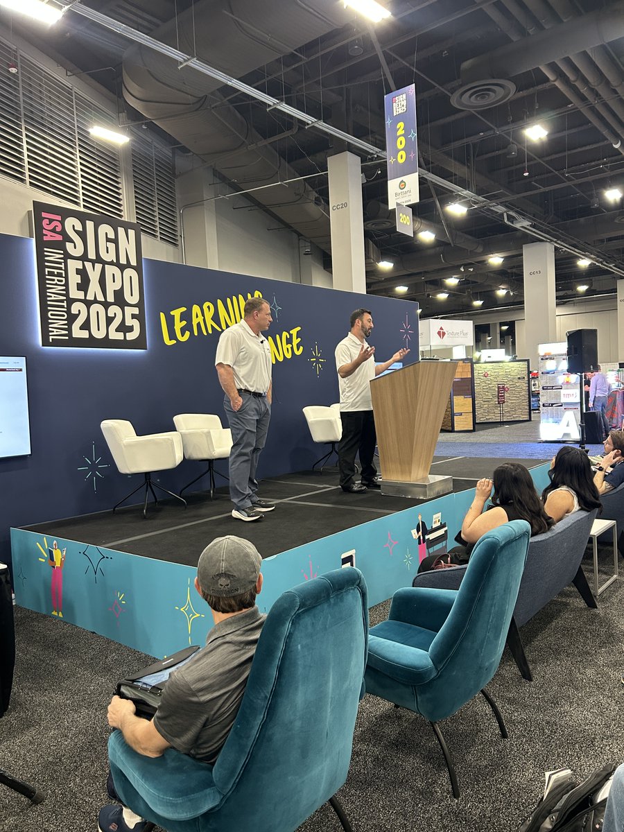 ISA Sign Expo tweet media