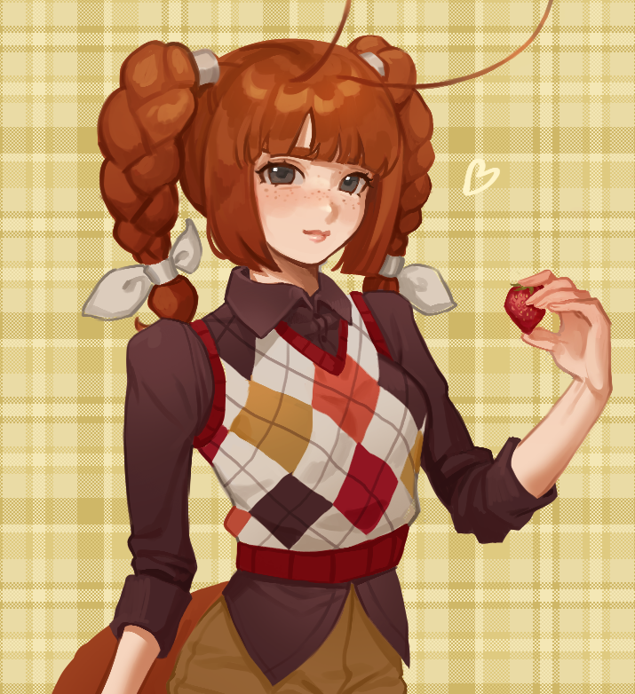 she likes strawberries