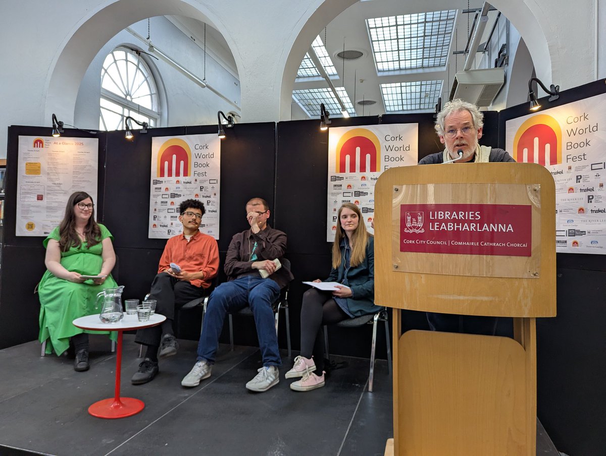 Lauren O'Donovan (@laurenodonovanw) on Twitter photo The launch of Taxidermy Heart was a joy yesterday. Thank you for all the support 💜 I am luckier than a four leafed clover to be part of the Irish writing community 🍀 Huge thanks <a href="/WorldBookFest/">Cork World Book Fest</a> <a href="/creativeirl/">Creative Ireland</a> <a href="/corkcitylibrary/">Cork City Libraries</a> <a href="/badlymadebooks/">badly made books ltd</a>, <a href="/kavanaghcentre/">Patrick Kavanagh Centre</a> <a href="/artscouncil_ie/">The Arts Council / An Chomhairle Ealaíon</a> 🙏 The launch of Taxidermy Heart was a joy yesterday. Thank you for all the support 💜 I am luckier than a four leafed clover to be part of the Irish writing community 🍀 Huge thanks <a href="/WorldBookFest/">Cork World Book Fest</a> <a href="/creativeirl/">Creative Ireland</a> <a href="/corkcitylibrary/">Cork City Libraries</a> <a href="/badlymadebooks/">badly made books ltd</a>, <a href="/kavanaghcentre/">Patrick Kavanagh Centre</a> <a href="/artscouncil_ie/">The Arts Council / An Chomhairle Ealaíon</a> 🙏