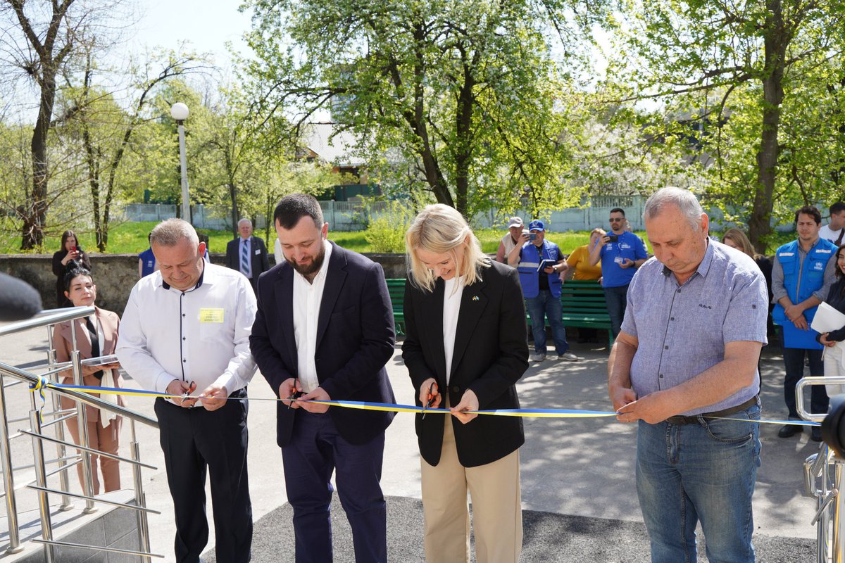Federico Sersale (@sersalefederico) on Twitter photo Great synergy of <a href="/UNHCRUkraine/">UNHCR Ukraine</a> <a href="/MinSocUA/">Ministry of Social Policy of Ukraine</a>. Renovated Slava Sanatorium in Myrhorod opened doors to displaced&war-affected people including elderly and with disabilities, offering accommodation&various social services from the state and partners <a href="/MissionProliska/">NGO Proliska</a> <a href="/R2Protection/">Right to Protection</a> Great synergy of <a href="/UNHCRUkraine/">UNHCR Ukraine</a> <a href="/MinSocUA/">Ministry of Social Policy of Ukraine</a>. Renovated Slava Sanatorium in Myrhorod opened doors to displaced&war-affected people including elderly and with disabilities, offering accommodation&various social services from the state and partners <a href="/MissionProliska/">NGO Proliska</a> <a href="/R2Protection/">Right to Protection</a>