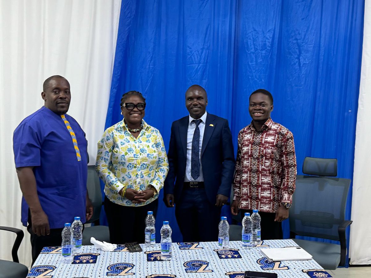 UGDeanofStudent's tweet image. Yesterday, student leaders of the University of Ghana had the opportunity to engage in a special interactive session organized by the Office of the Dean of Student Affairs in collaboration with United States International University–Africa (USIU-Africa).
1/2