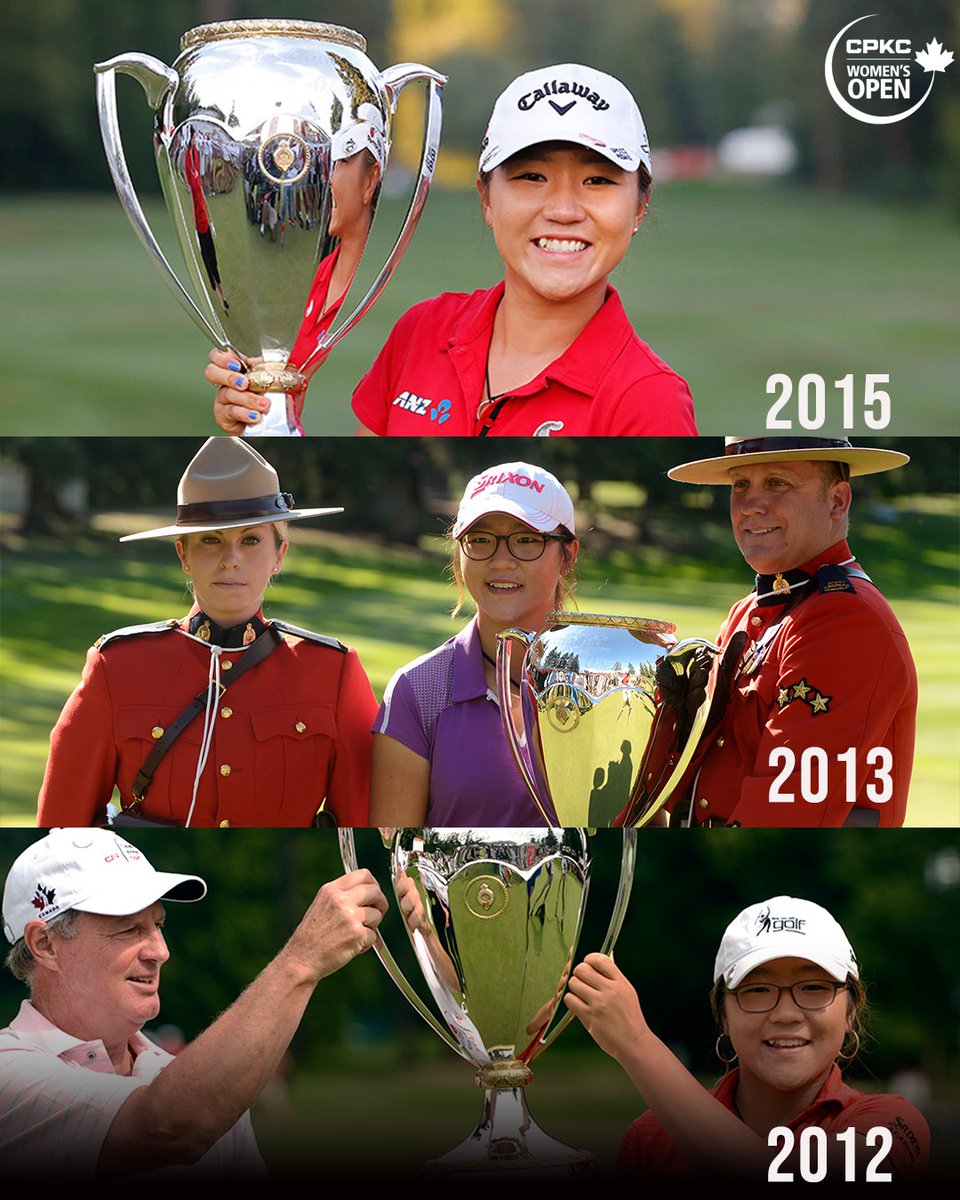 Three trophies in four years 🏆 🏆 🏆 

Happy birthday to tournament legend Lydia Ko!