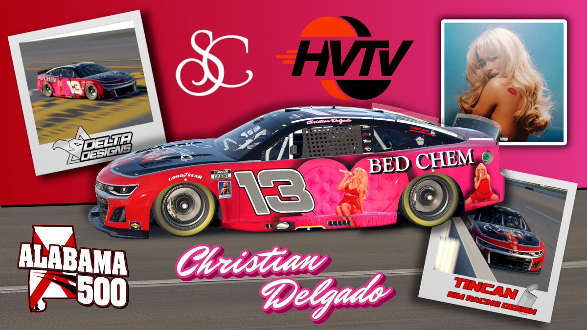 Tomorrow is the night, another great e-ticket event.  

Watch me take on Dega in this <a href="/SabrinaAnnLynn/">Sabrina Carpenter</a> Camaro for the Alabama 500.  Thanks to <a href="/IdkPlayer/">Jonathan Ramos</a> for the invite!

Catch the broadcast Friday 7 CT / 8 ET on one IDK Player YouTube Channel!

See you there!!!